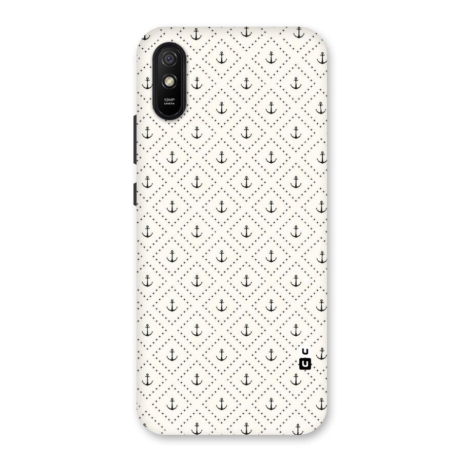 Diamond Anchor Design Back Case for Redmi 9A