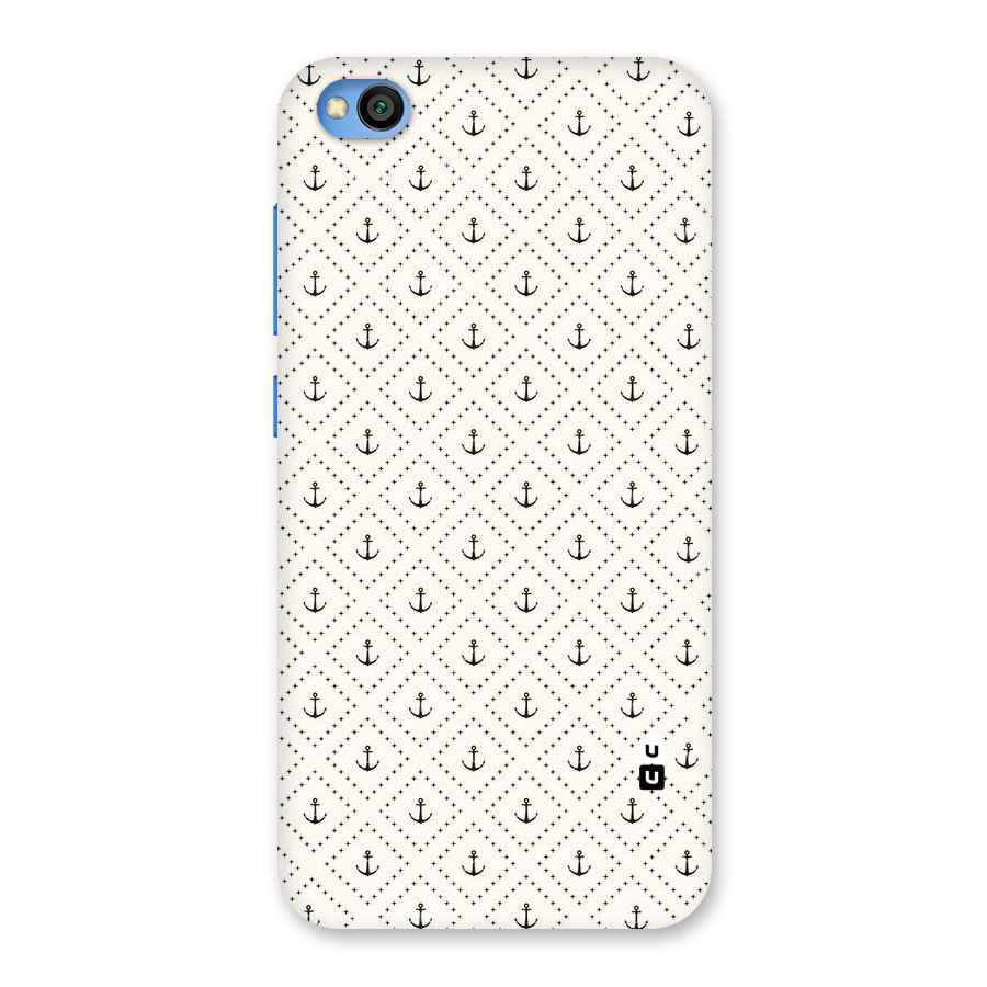 Diamond Anchor Design Back Case for Redmi Go