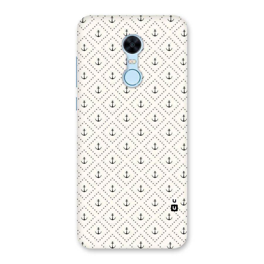 Diamond Anchor Design Back Case for Redmi Note 5