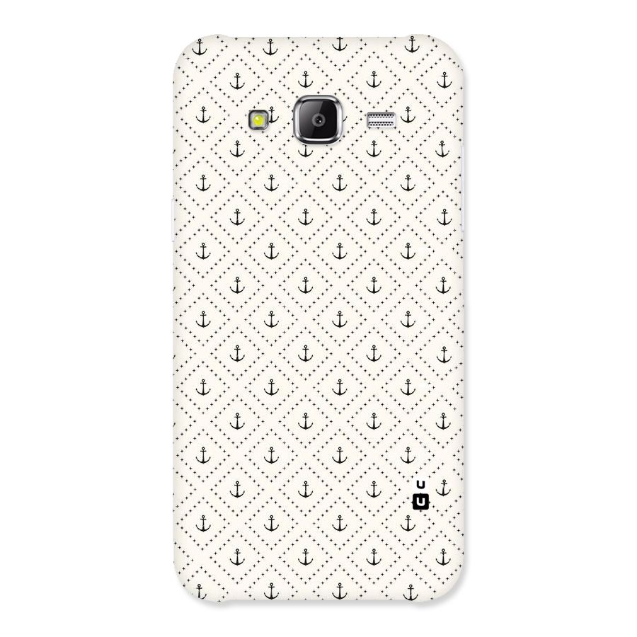 Diamond Anchor Design Back Case for Samsung Galaxy J2 Prime