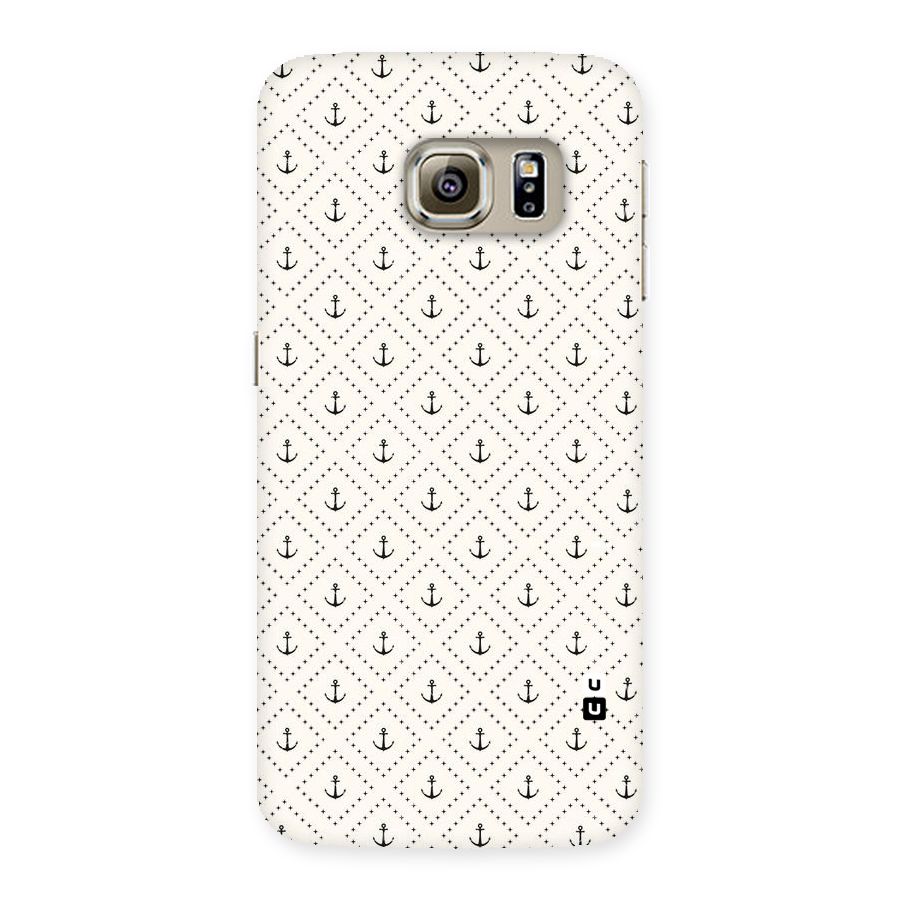 Diamond Anchor Design Back Case for Samsung Galaxy S6 Edge