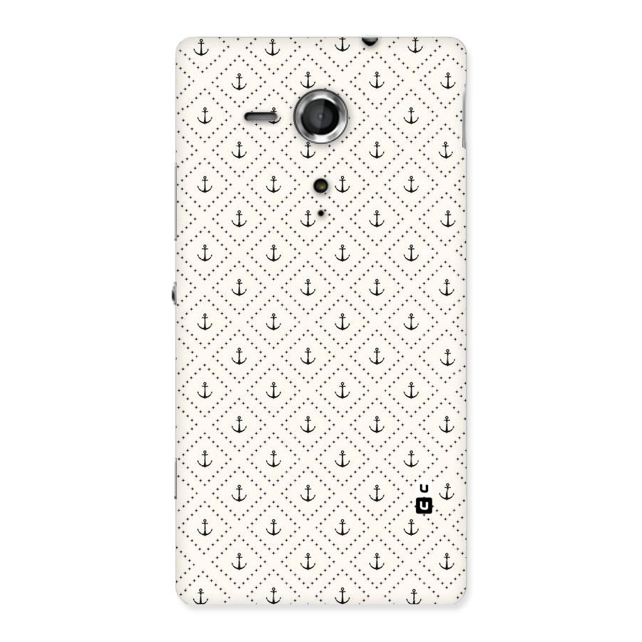 Diamond Anchor Design Back Case for Sony Xperia SP