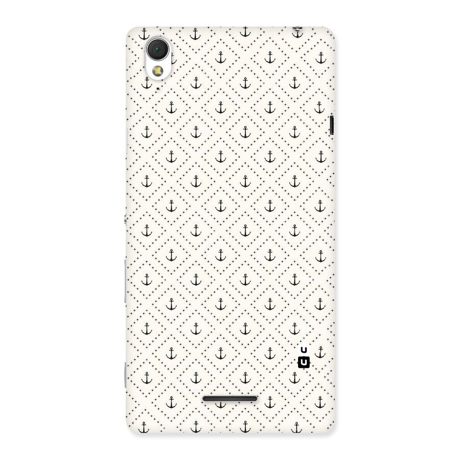 Diamond Anchor Design Back Case for Sony Xperia T3