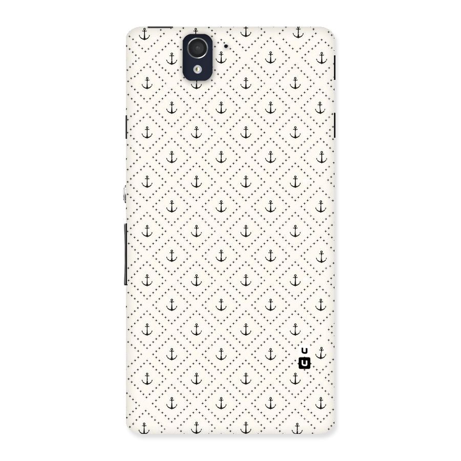 Diamond Anchor Design Back Case for Sony Xperia Z