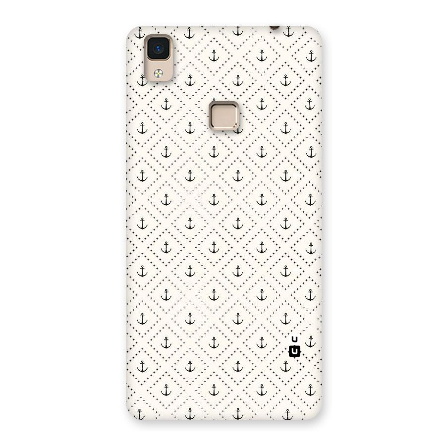 Diamond Anchor Design Back Case for V3 Max