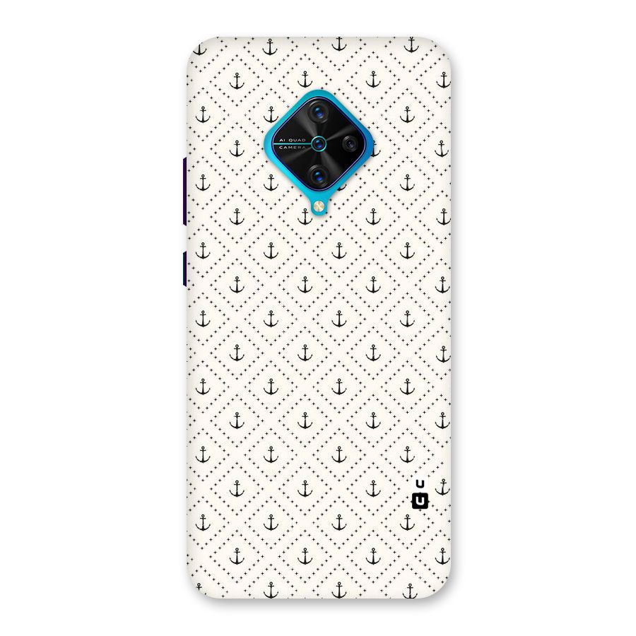 Diamond Anchor Design Back Case for Vivo S1 Pro