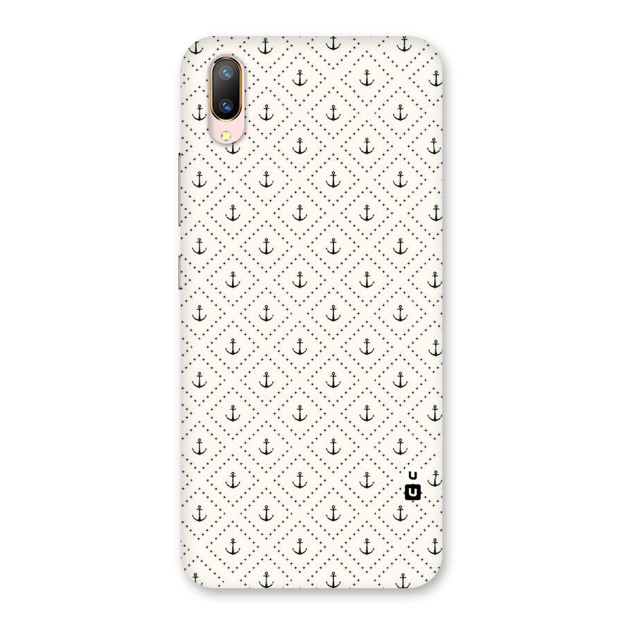 Diamond Anchor Design Back Case for Vivo V11 Pro