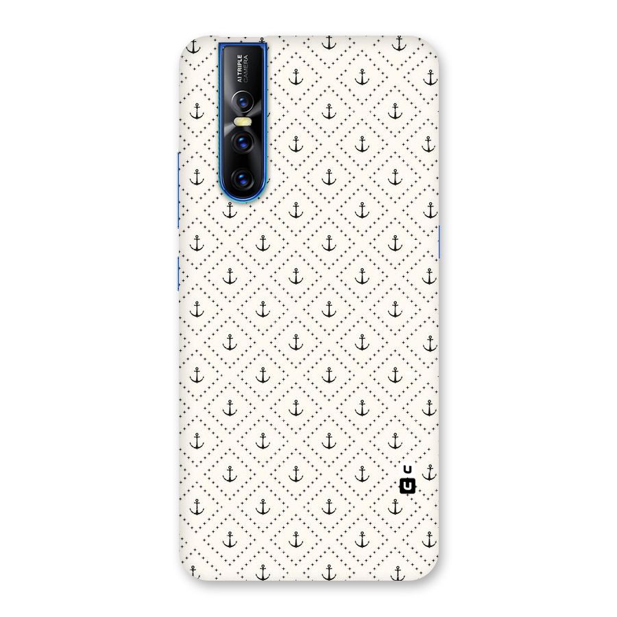Diamond Anchor Design Back Case for Vivo V15 Pro