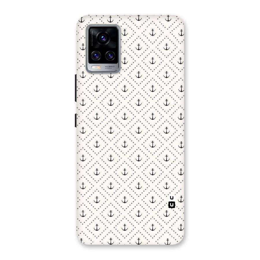 Diamond Anchor Design Back Case for Vivo V20 Pro