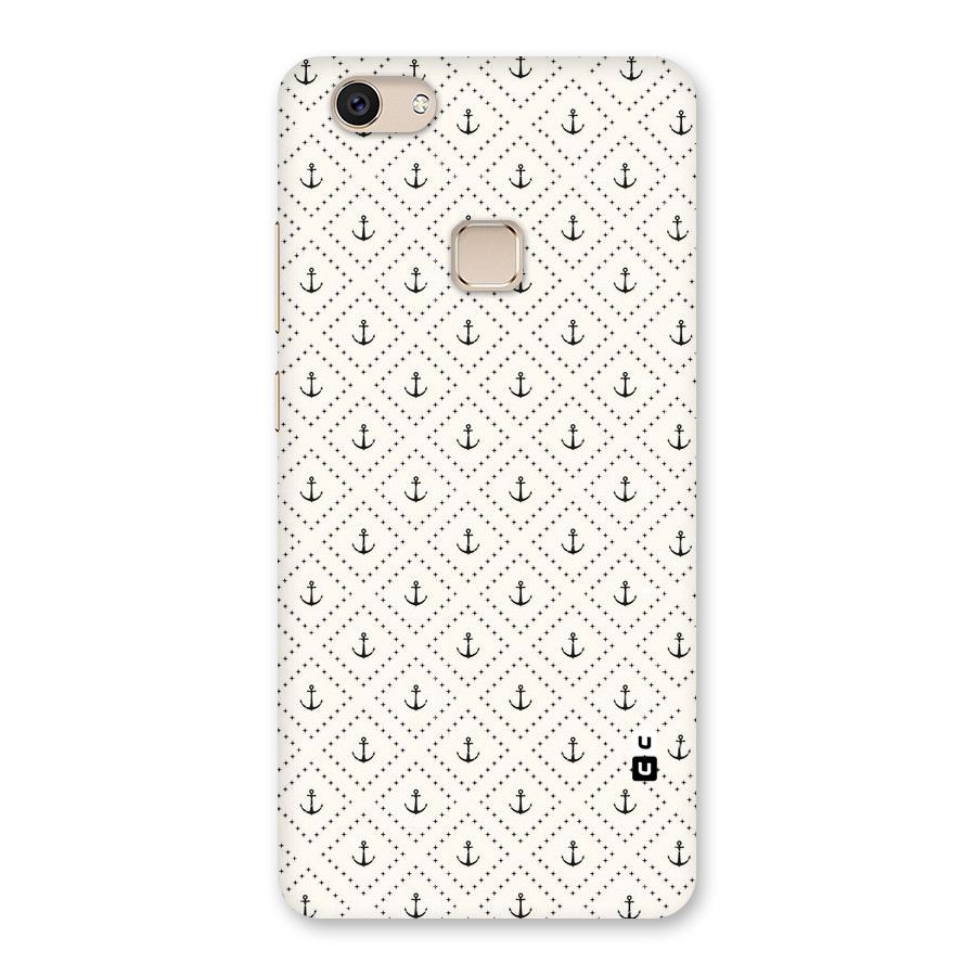Diamond Anchor Design Back Case for Vivo V7