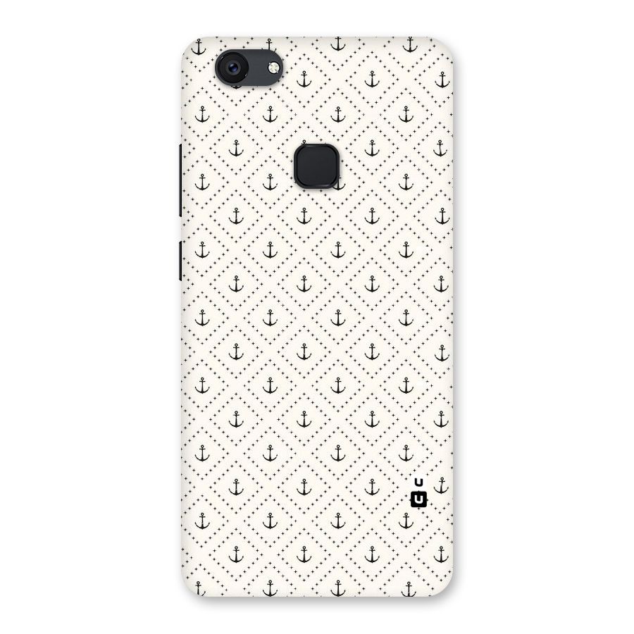 Diamond Anchor Design Back Case for Vivo V7 Plus