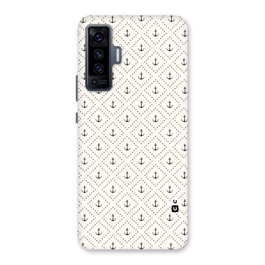 Diamond Anchor Design Back Case for Vivo X50