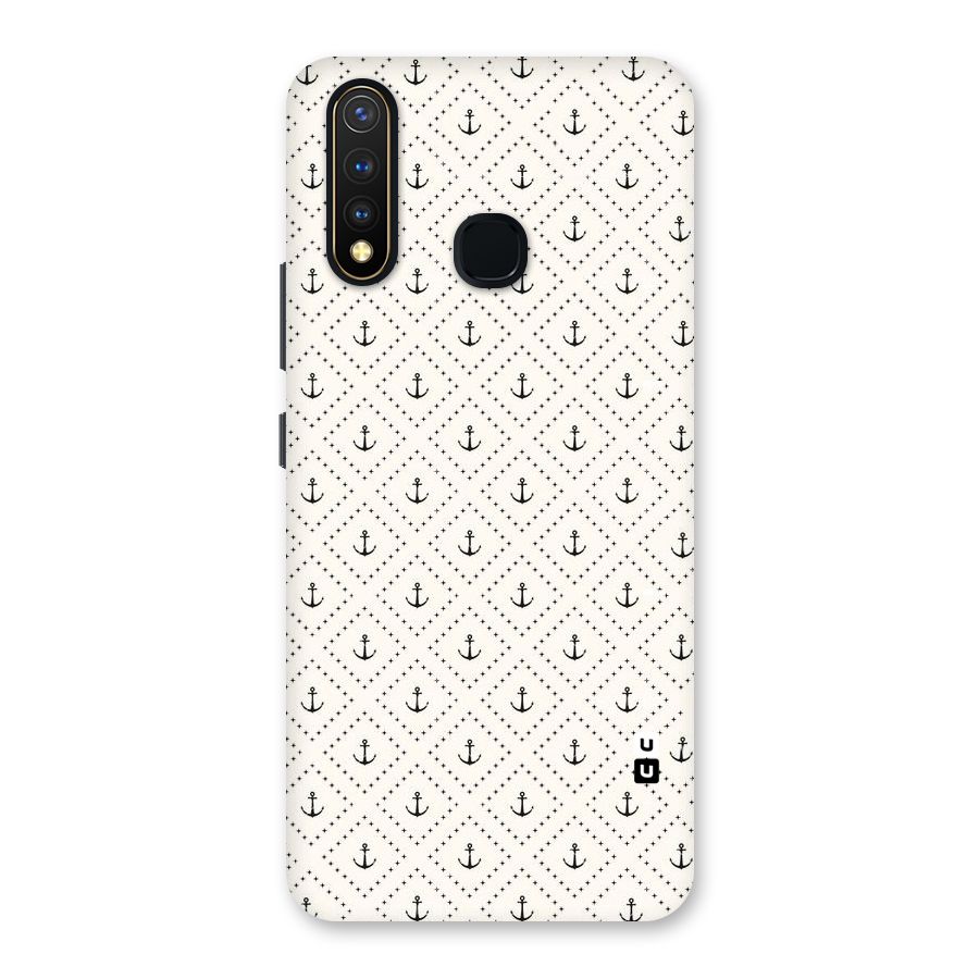 Diamond Anchor Design Back Case for Vivo Y19