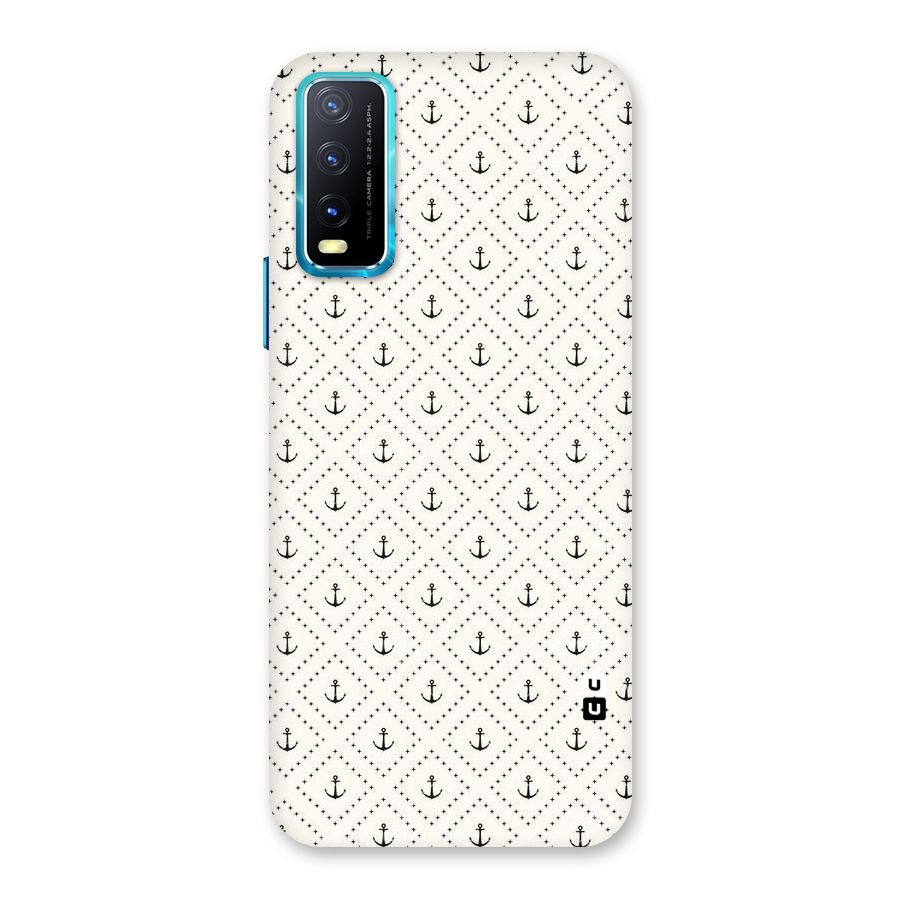 Diamond Anchor Design Back Case for Vivo Y20G