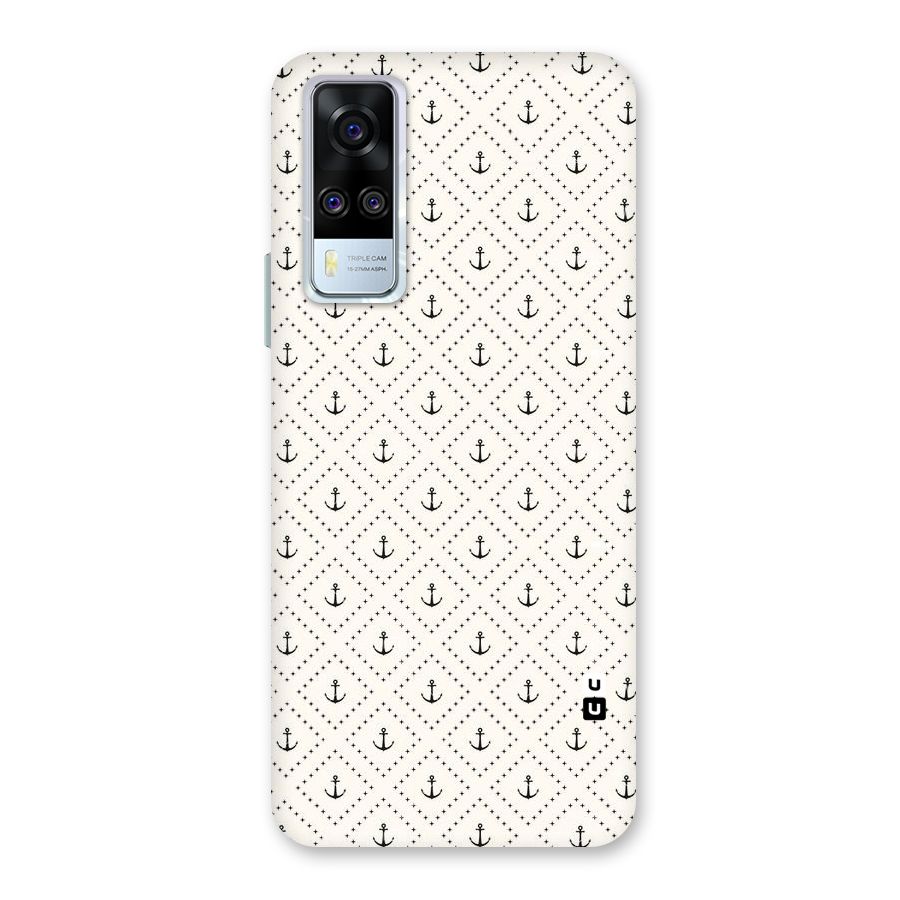 Diamond Anchor Design Back Case for Vivo Y31