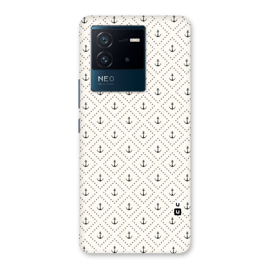 Diamond Anchor Design Back Case for Vivo iQOO Neo 6 5G