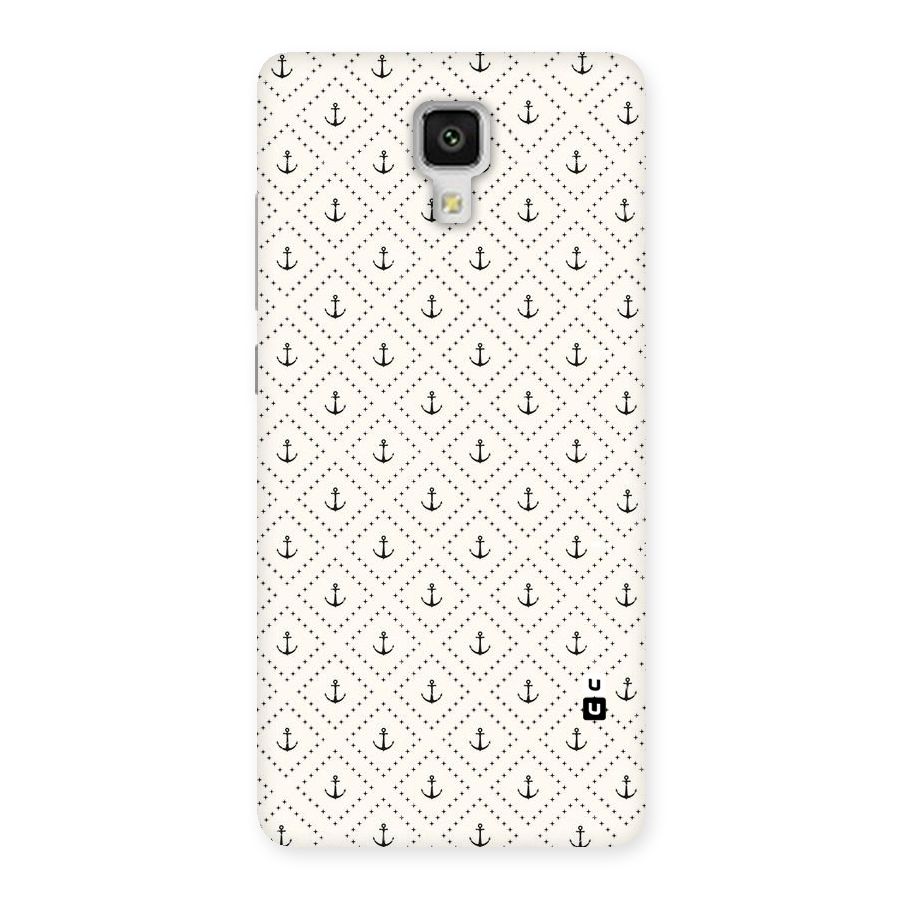 Diamond Anchor Design Back Case for Xiaomi Mi 4