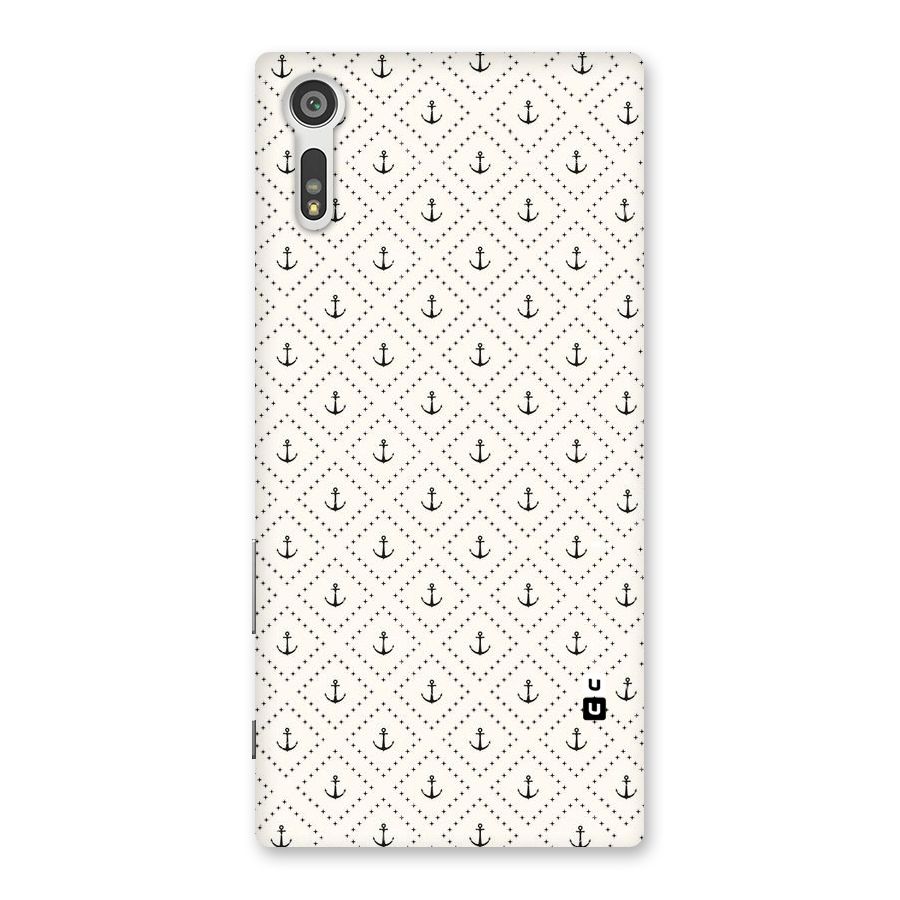 Diamond Anchor Design Back Case for Xperia XZ
