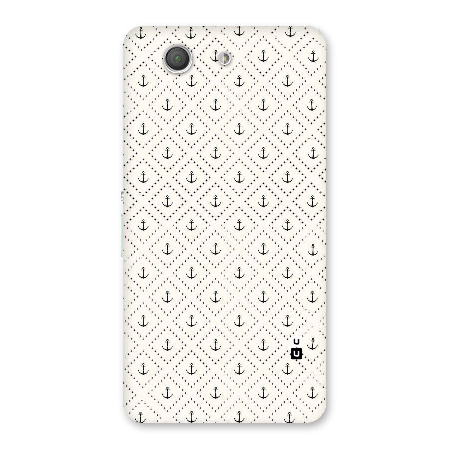 Diamond Anchor Design Back Case for Xperia Z3 Compact