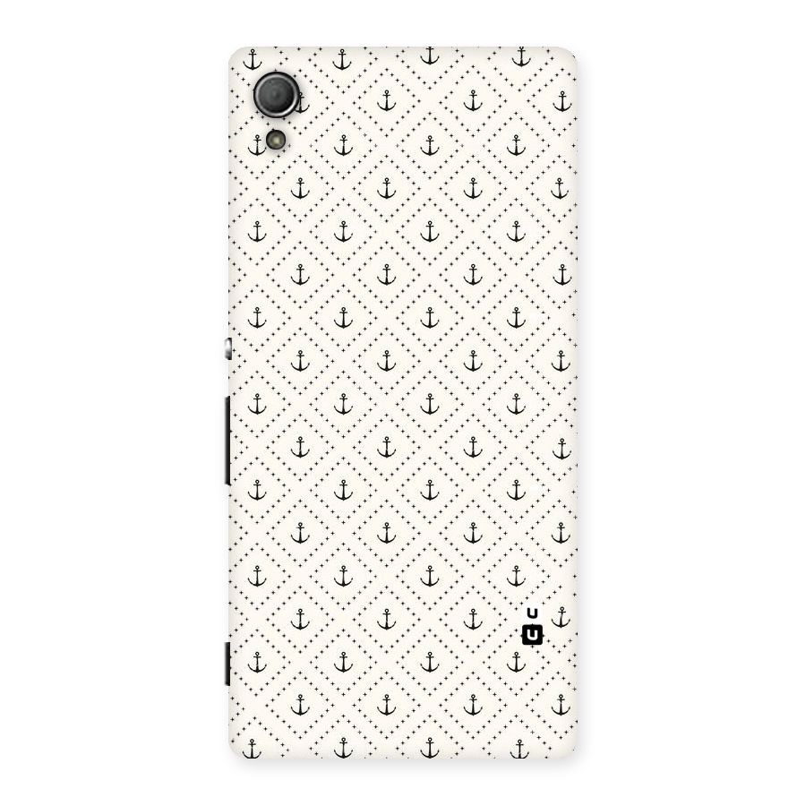 Diamond Anchor Design Back Case for Xperia Z4