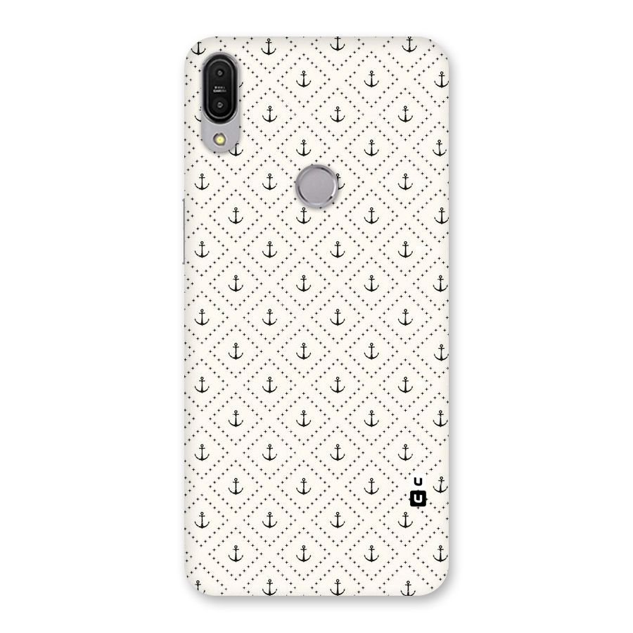 Diamond Anchor Design Back Case for Zenfone Max Pro M1