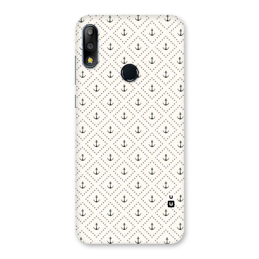 Diamond Anchor Design Back Case for Zenfone Max Pro M2