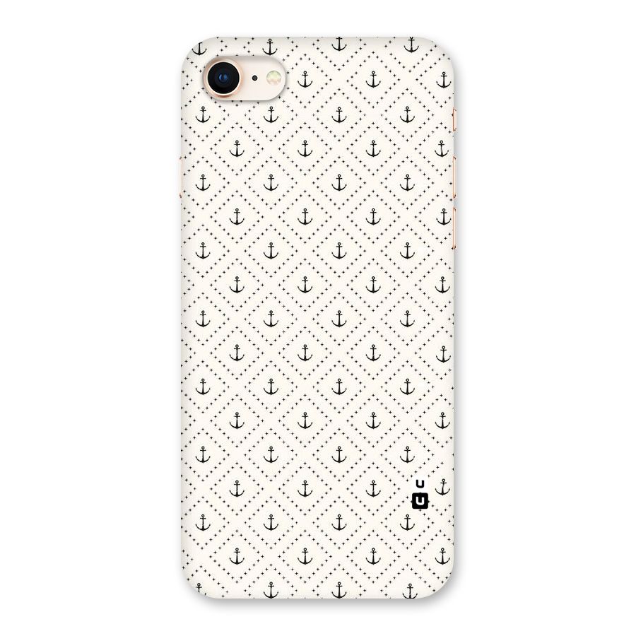 Diamond Anchor Design Back Case for iPhone 8