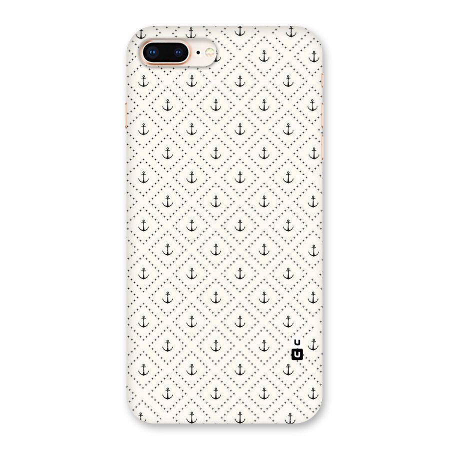 Diamond Anchor Design Back Case for iPhone 8 Plus