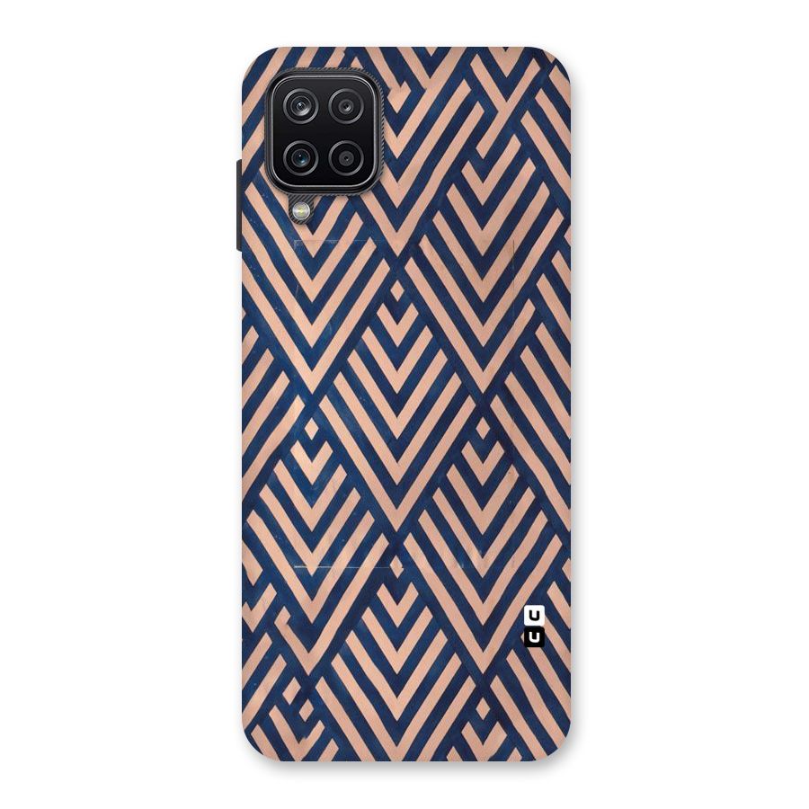 Diamond Blues Back Case for Galaxy A12
