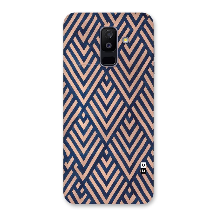 Diamond Blues Back Case for Galaxy A6 Plus