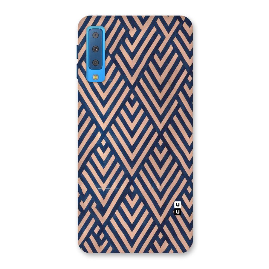 Diamond Blues Back Case for Galaxy A7 (2018)