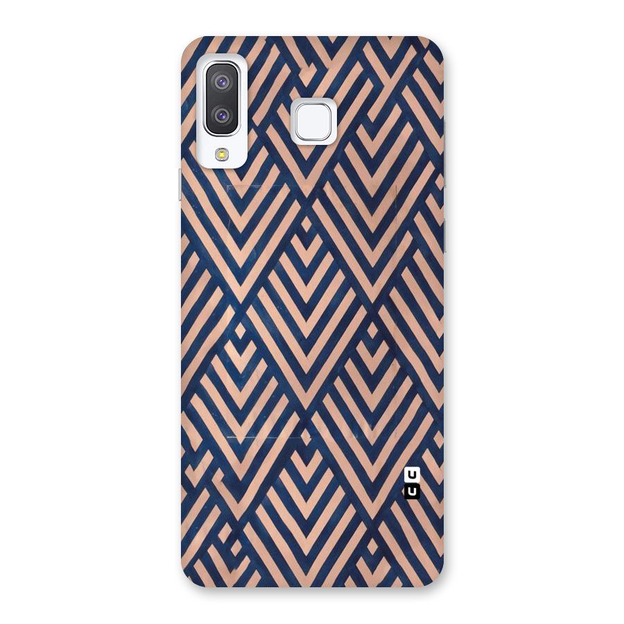 Diamond Blues Back Case for Galaxy A8 Star