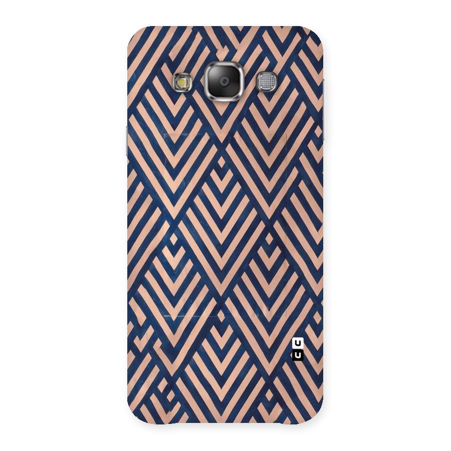 Diamond Blues Back Case for Galaxy E7