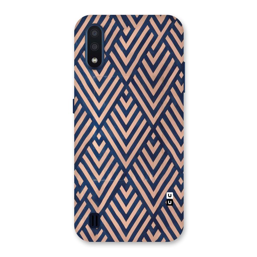 Diamond Blues Back Case for Galaxy M01