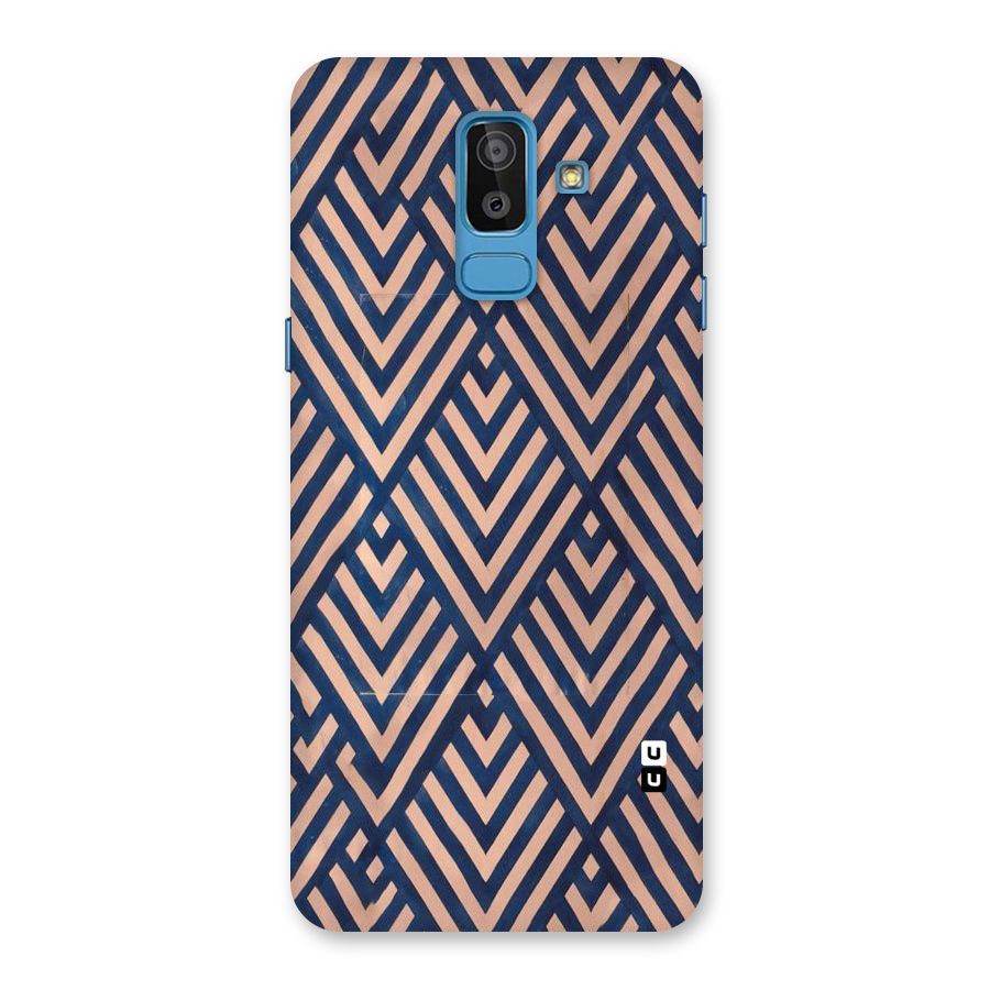 Diamond Blues Back Case for Galaxy On8 (2018)