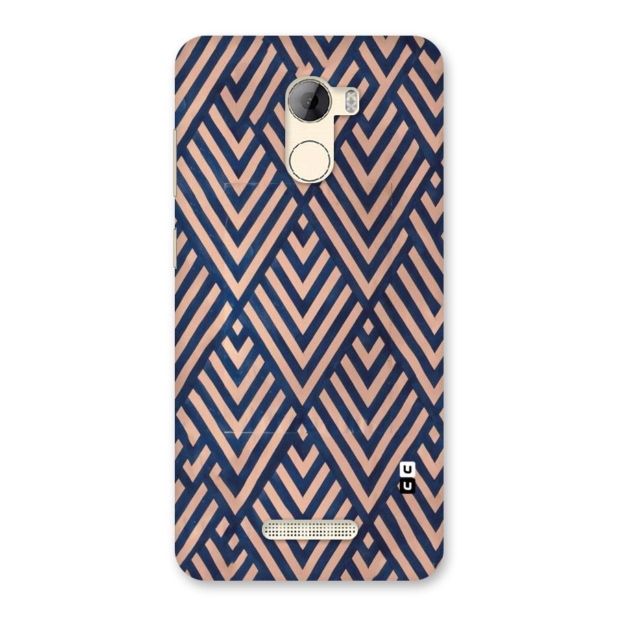 Diamond Blues Back Case for Gionee A1 LIte