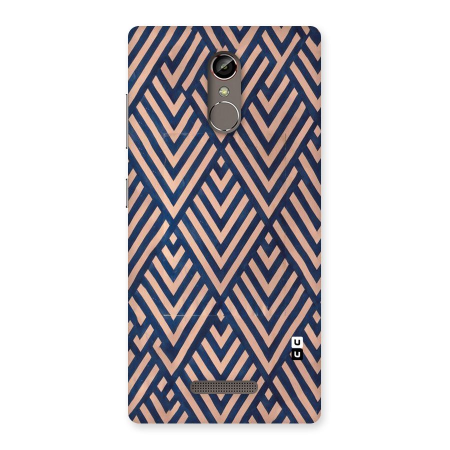 Diamond Blues Back Case for Gionee S6s