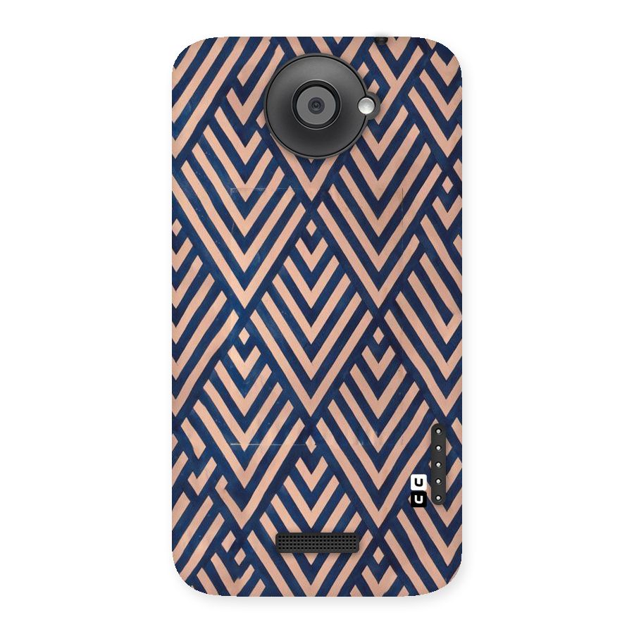 Diamond Blues Back Case for HTC One X