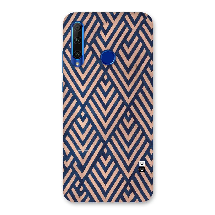 Diamond Blues Back Case for Honor 20i