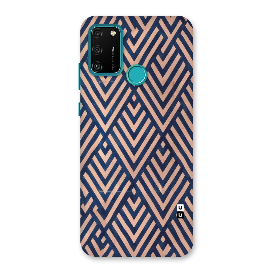 Diamond Blues Back Case for Honor 9A