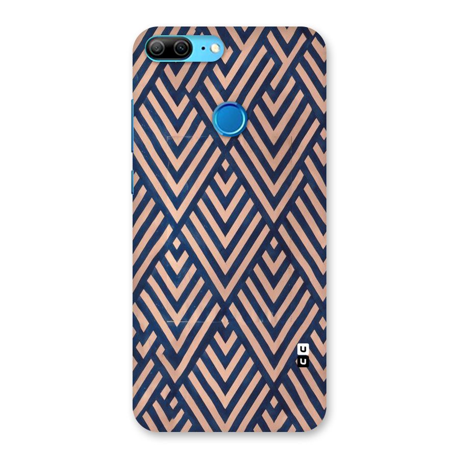 Diamond Blues Back Case for Honor 9 Lite