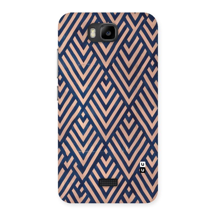 Diamond Blues Back Case for Honor Bee
