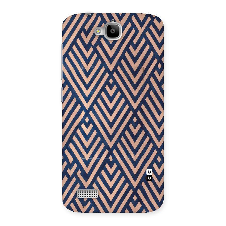 Diamond Blues Back Case for Honor Holly