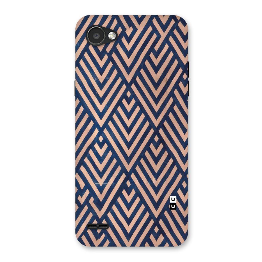 Diamond Blues Back Case for LG Q6