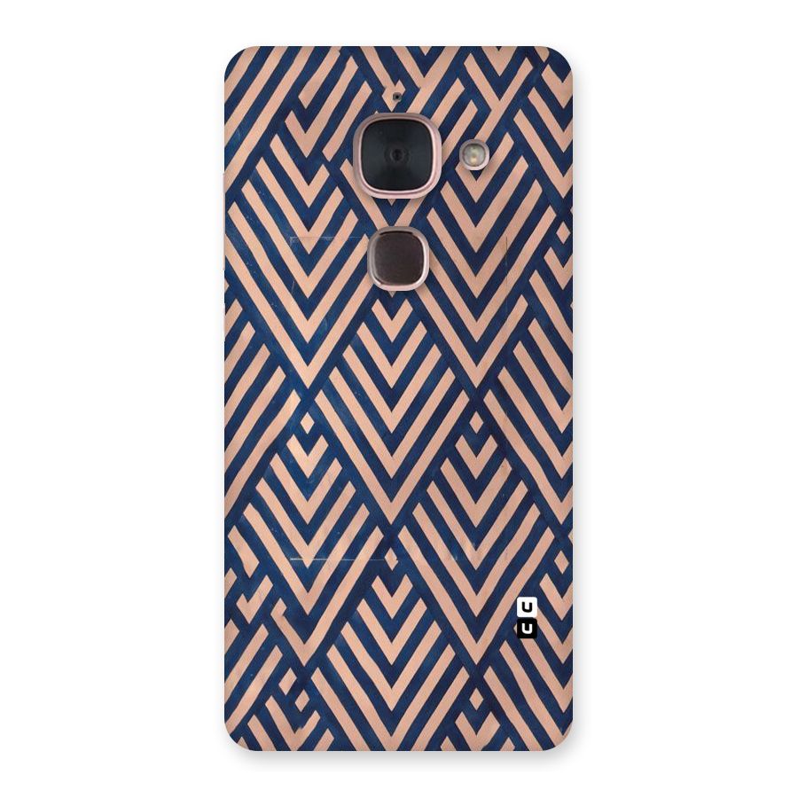 Diamond Blues Back Case for Le Max 2