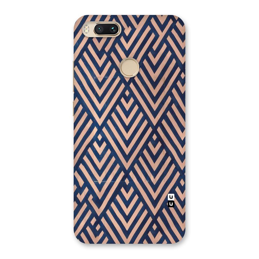 Diamond Blues Back Case for Mi A1