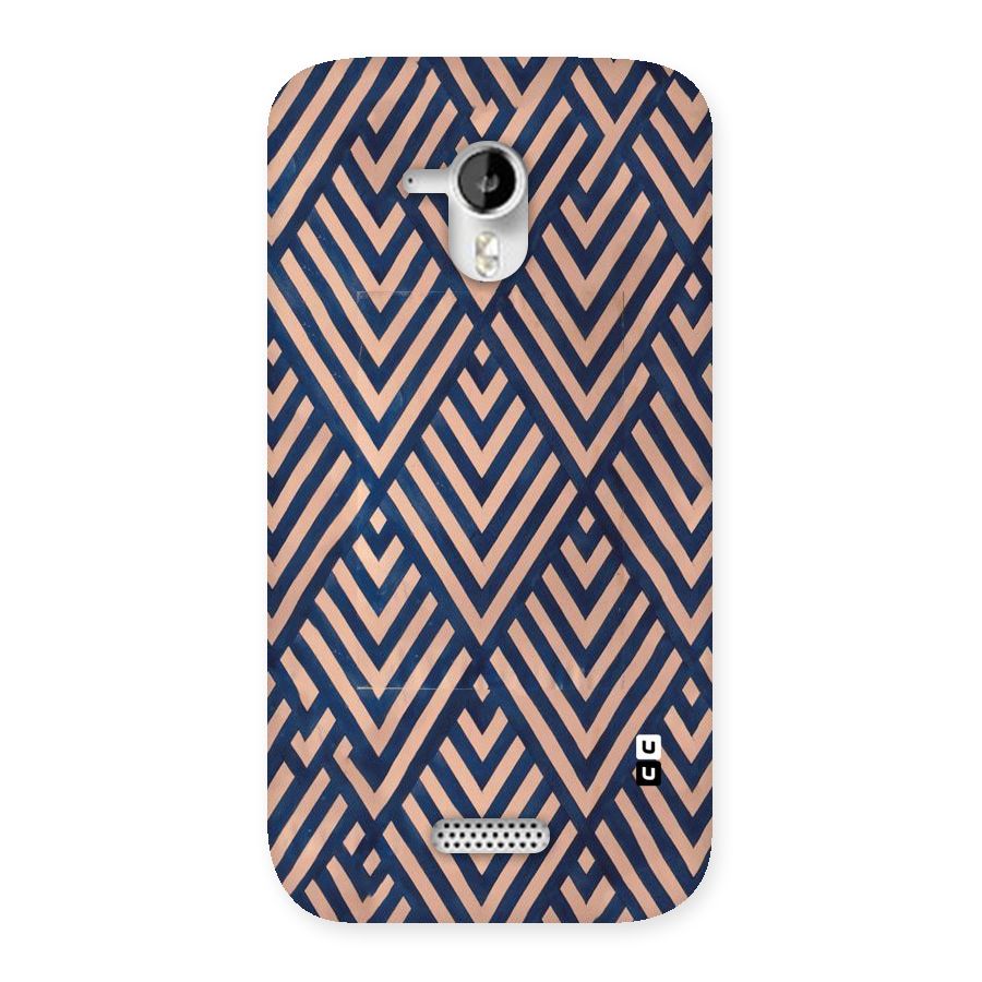 Diamond Blues Back Case for Micromax Canvas HD A116