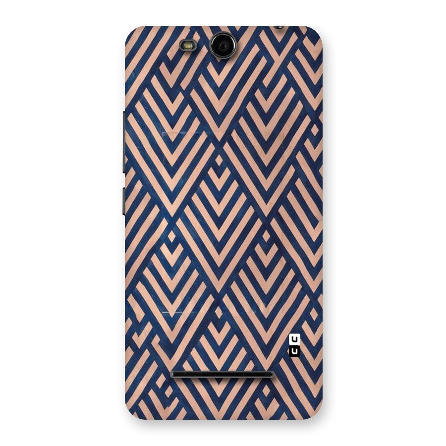 Diamond Blues Back Case for Micromax Canvas Juice 3 Q392