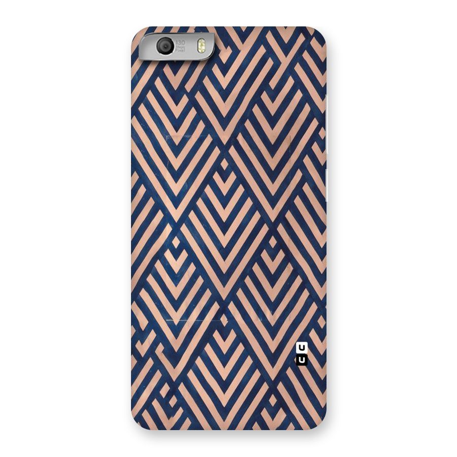 Diamond Blues Back Case for Micromax Canvas Knight 2