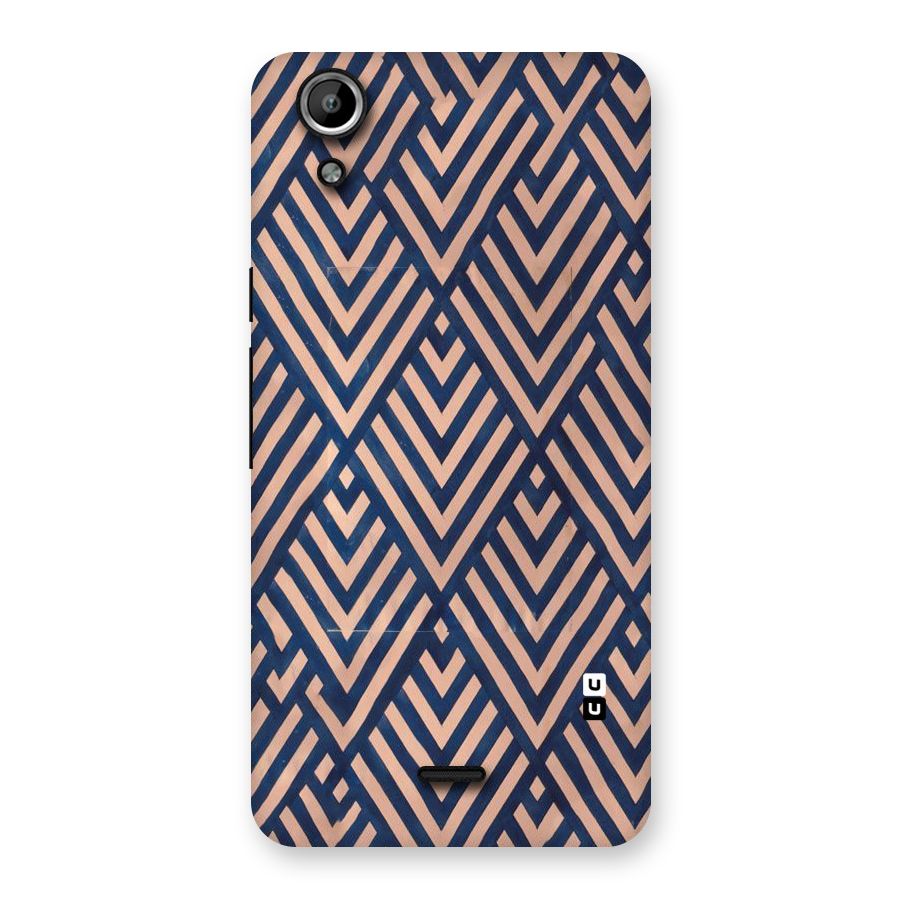 Diamond Blues Back Case for Micromax Canvas Selfie Lens Q345